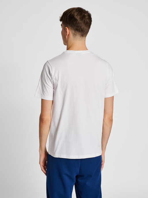 hmlLGC HARRY T-SHIRT, WHITE, model