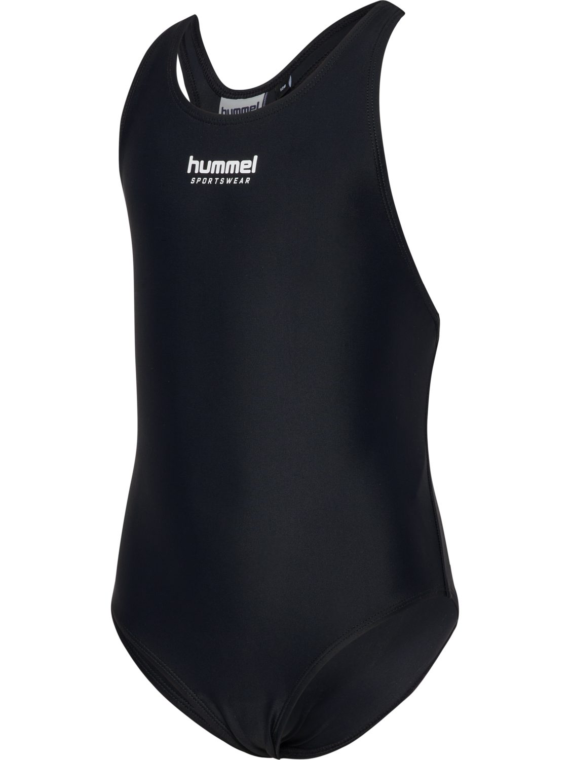 hmlJR SOLID SWIMSUIT, BLACK, packshot