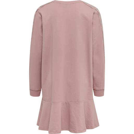 hmlEVELYN DRESS L/S, WOODROSE, packshot