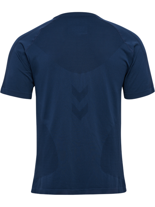 hmlHIIT SEAMLESS T-SHIRT S/S, DRESS BLUES, packshot