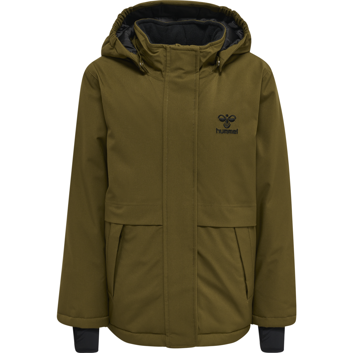 hmlURBAN TEX JACKET, DARK OLIVE, packshot