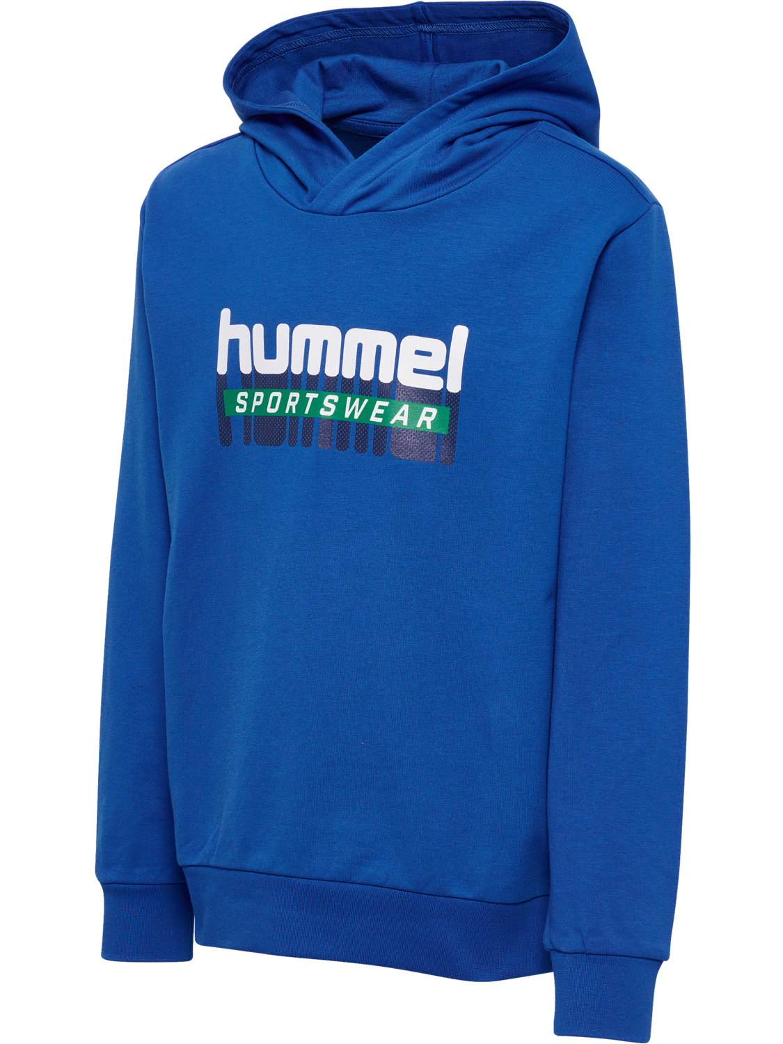 hmlTUKAS HOODIE, CLASSIC BLUE, packshot