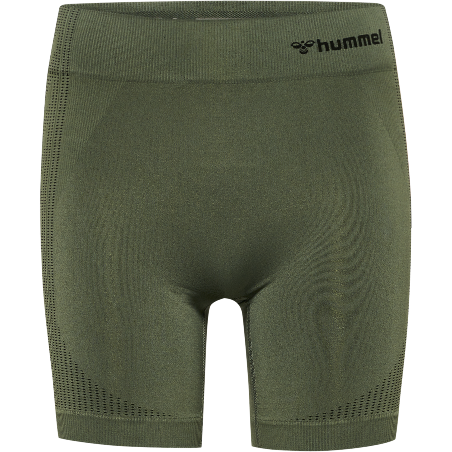 hmlMT SHAPING SEAMLESS MW SHORTS, THYME, packshot