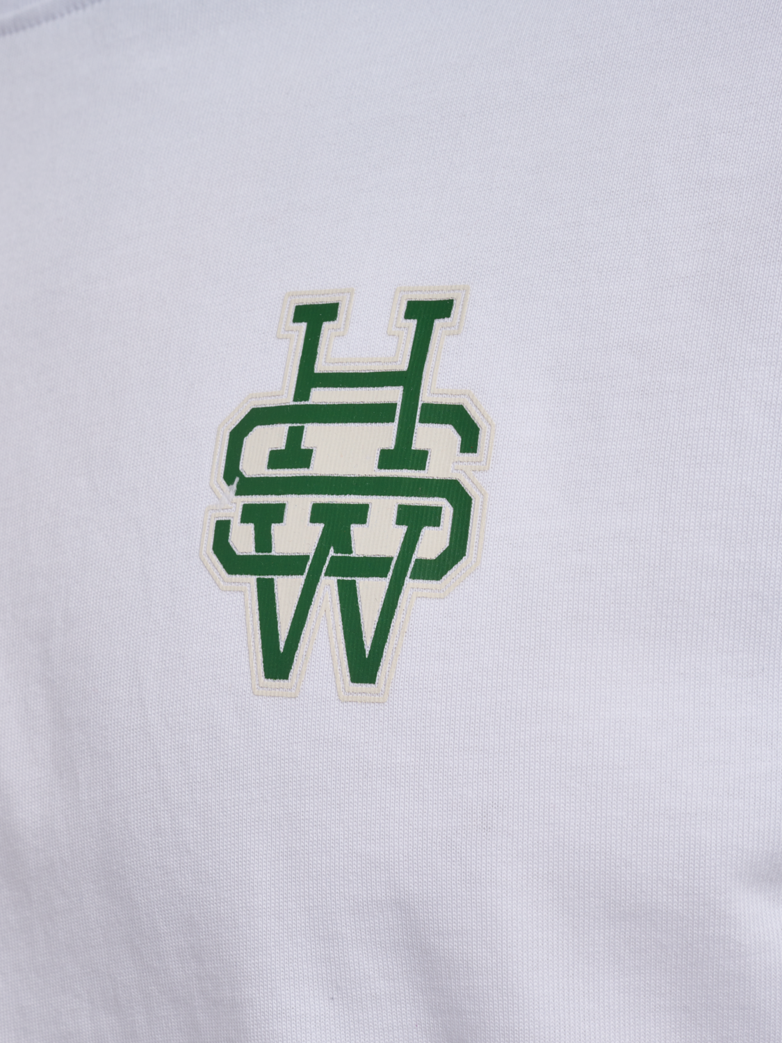 hmlLOOSE T-SHIRT S/S BEES STADIUM, WHITE/EDEN, packshot