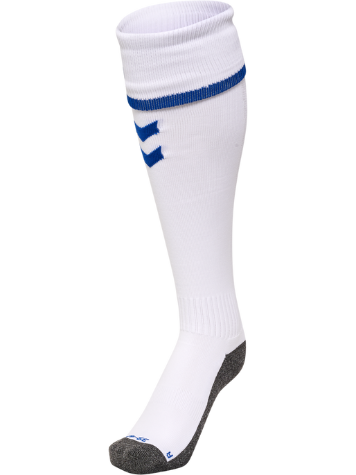 hmlCORE FOOTBALL SOCKS, WHITE/TRUE BLUE hmlCORE FOOTBALL SOCKS, WHITE/TRUE BLUE, packshot