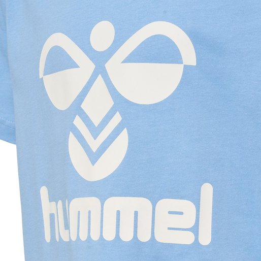 hmlTRES T-SHIRT S/S, DUSK BLUE, packshot