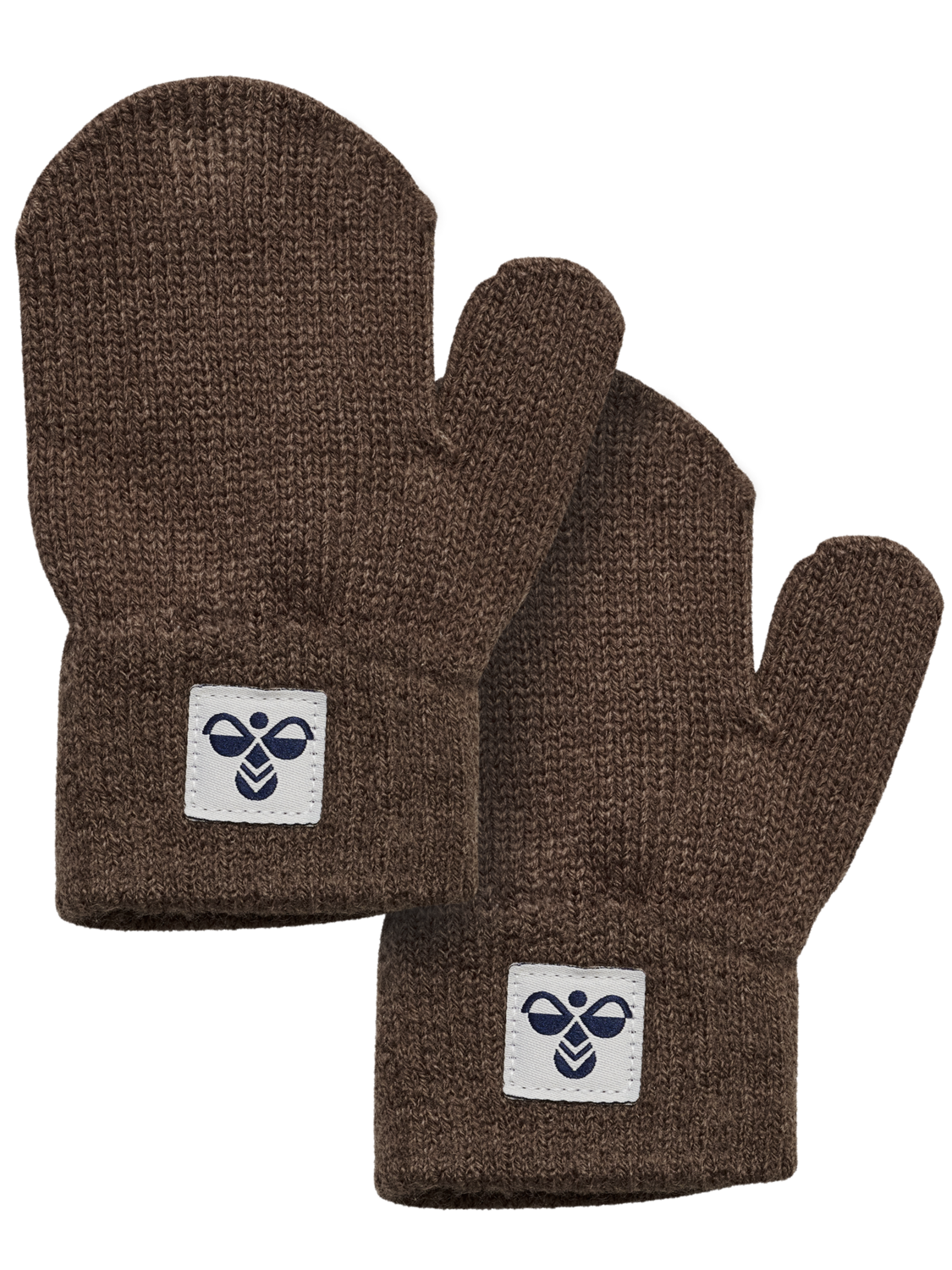 hmlMINI KNIT MITTENS 2-PACK, PEPPERCORN, packshot