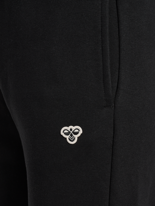 hmlLOOSE SWEATPANT BEE, BLACK, packshot