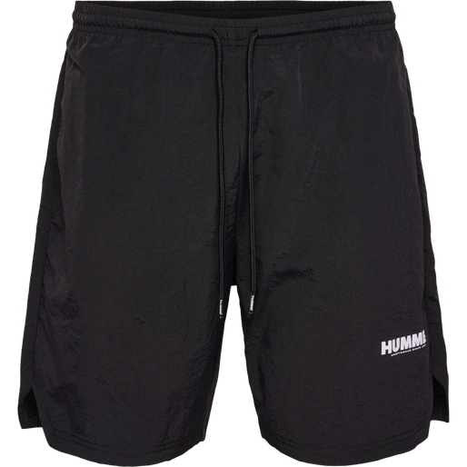 hmlLGC CHAD WOVEN SHORTS, BLACK hmlLGC CHAD WOVEN SHORTS, BLACK, packshot