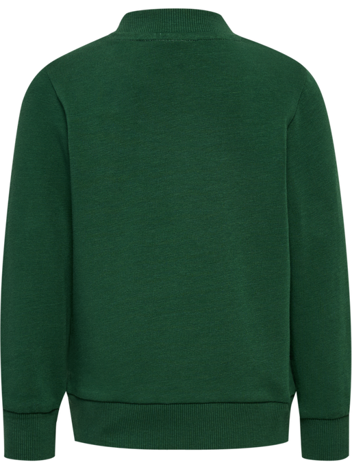 hmlMINI JERSEY CREWSUIT BEE, DARK GREEN, packshot