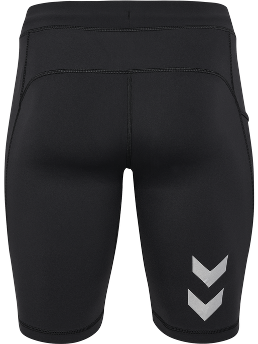 hmlRUN SHORT TIGHT, BLACK hmlRUN SHORT TIGHT, BLACK, packshot