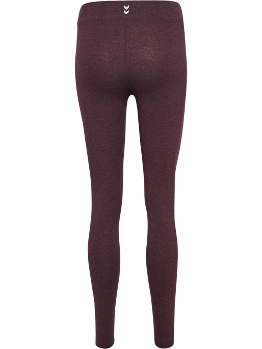 hmlPULSE LOGO MW TIGHTS, FUDGE MELANGE, packshot