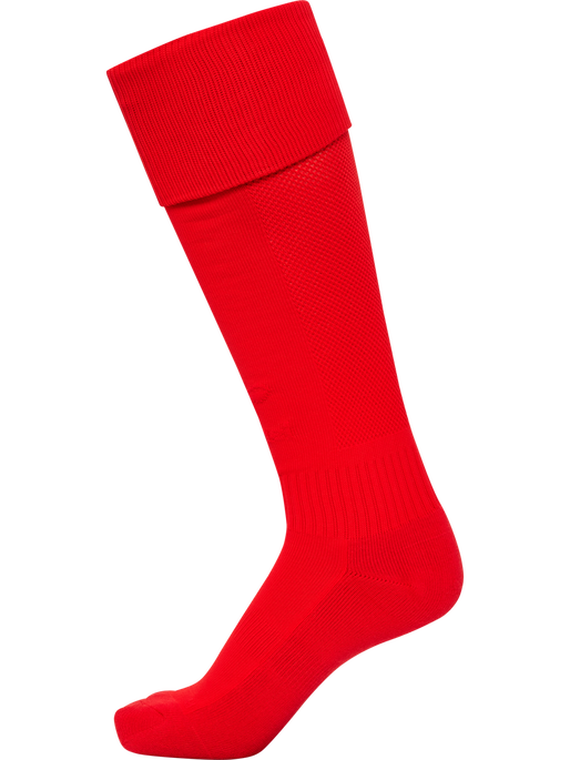 hmlESSENTIAL FOOTBALL SOCKS, TRUE RED/TRUE RED, packshot