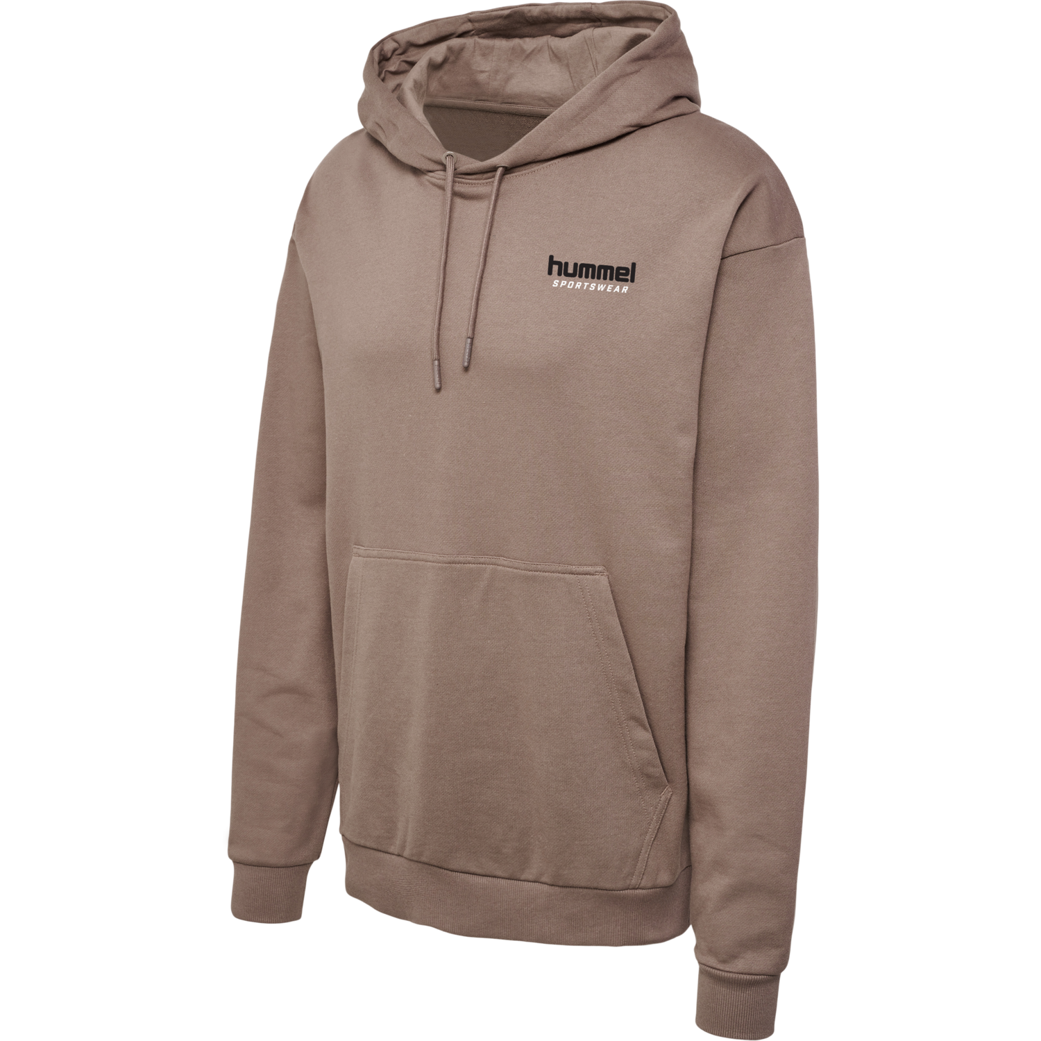 hmlLGC NATE HOODIE, IRON, packshot