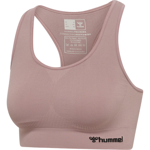 hmlTIF SEAMLESS SPORTS TOP, WOODROSE, packshot
