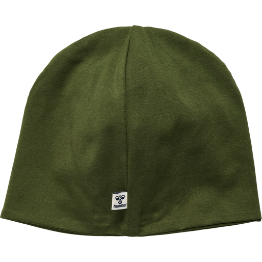 hmlPERRY BEANIE, OLIVE NIGHT, packshot