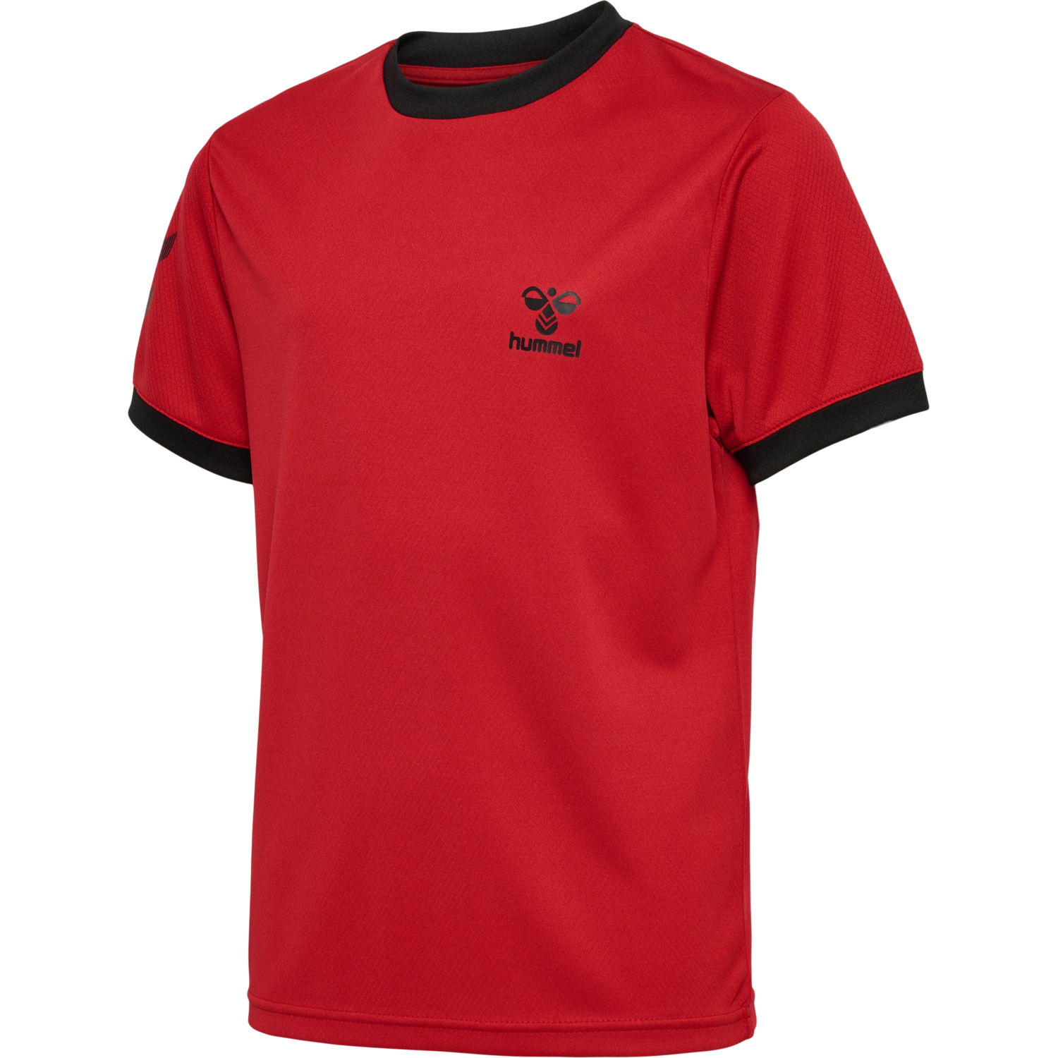 hmlQ4 POLY JERSEY KIDS S/S, 4120, packshot