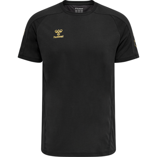 hmlCIMA XK T-SHIRT S/S, BLACK, packshot