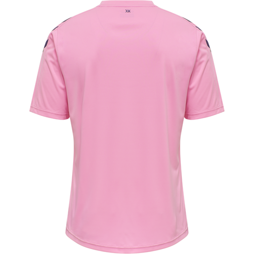 hmlCORE XK POLY JERSEY S/S, COTTON CANDY, packshot