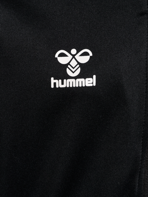 hmlESSENTIAL TRACK JACKET KIDS, BLACK, packshot