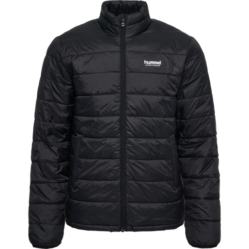 hmlWIND PUFF JACKET, BLACK, packshot