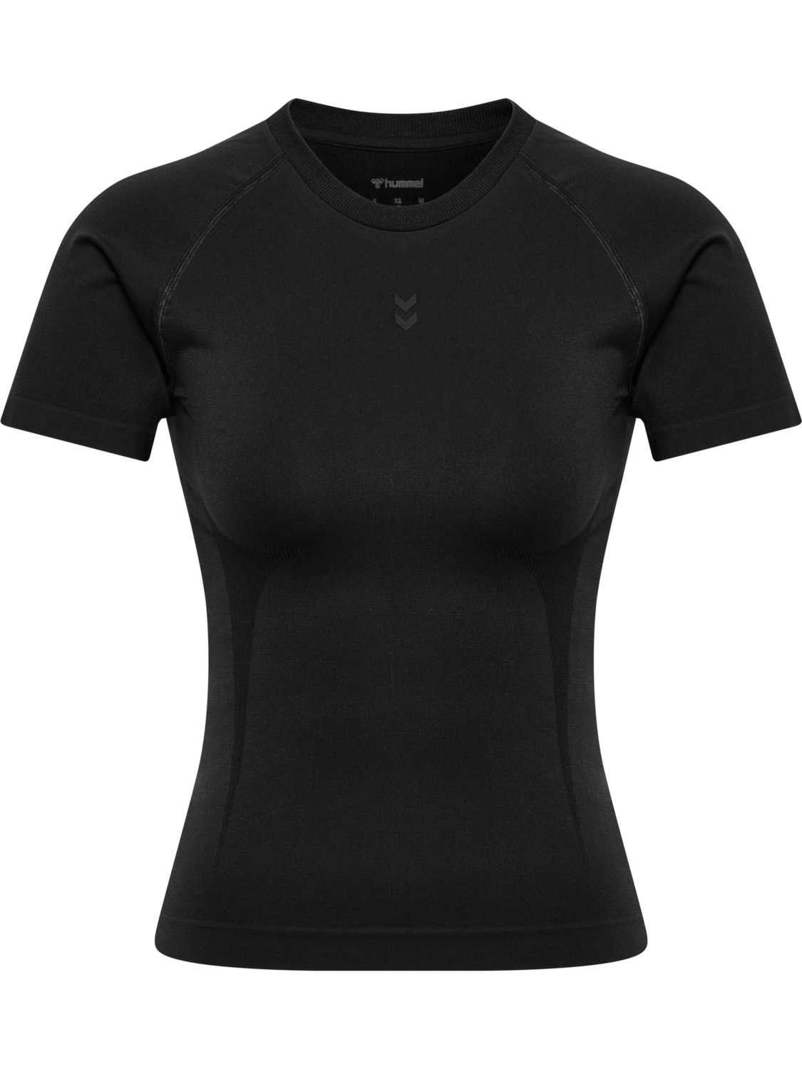 hmlFLOW T-SHIRT S/S, BLACK, packshot