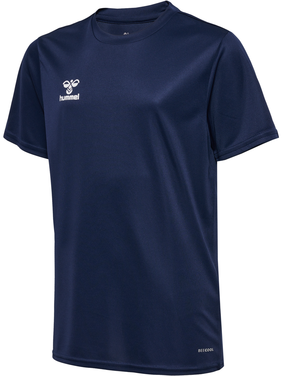 hmlESSENTIAL JERSEY S/S KIDS, MARINE, packshot