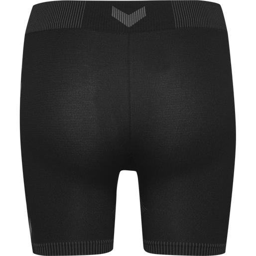 HUMMEL FIRST SEAMLESS SHORTTIGHTS W, BLACK HUMMEL FIRST SEAMLESS SHORTTIGHTS W, BLACK, packshot
