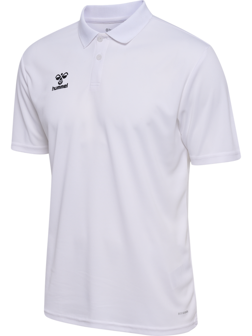 hmlESSENTIAL POLO, WHITE, packshot
