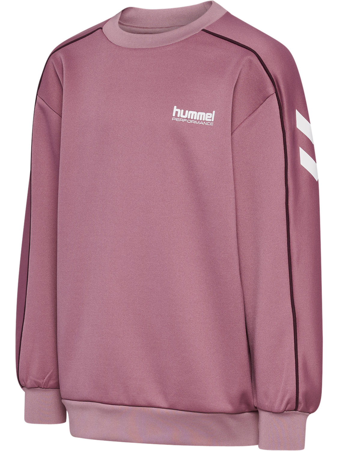 hmlJR INTERLOCK CREWNECK, WISTFUL MAUVE, packshot