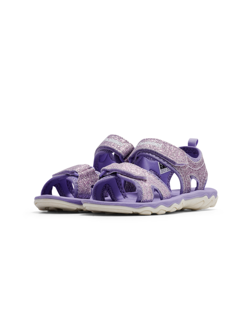 SANDAL GLITTER JR, VIOLET TULIP, packshot