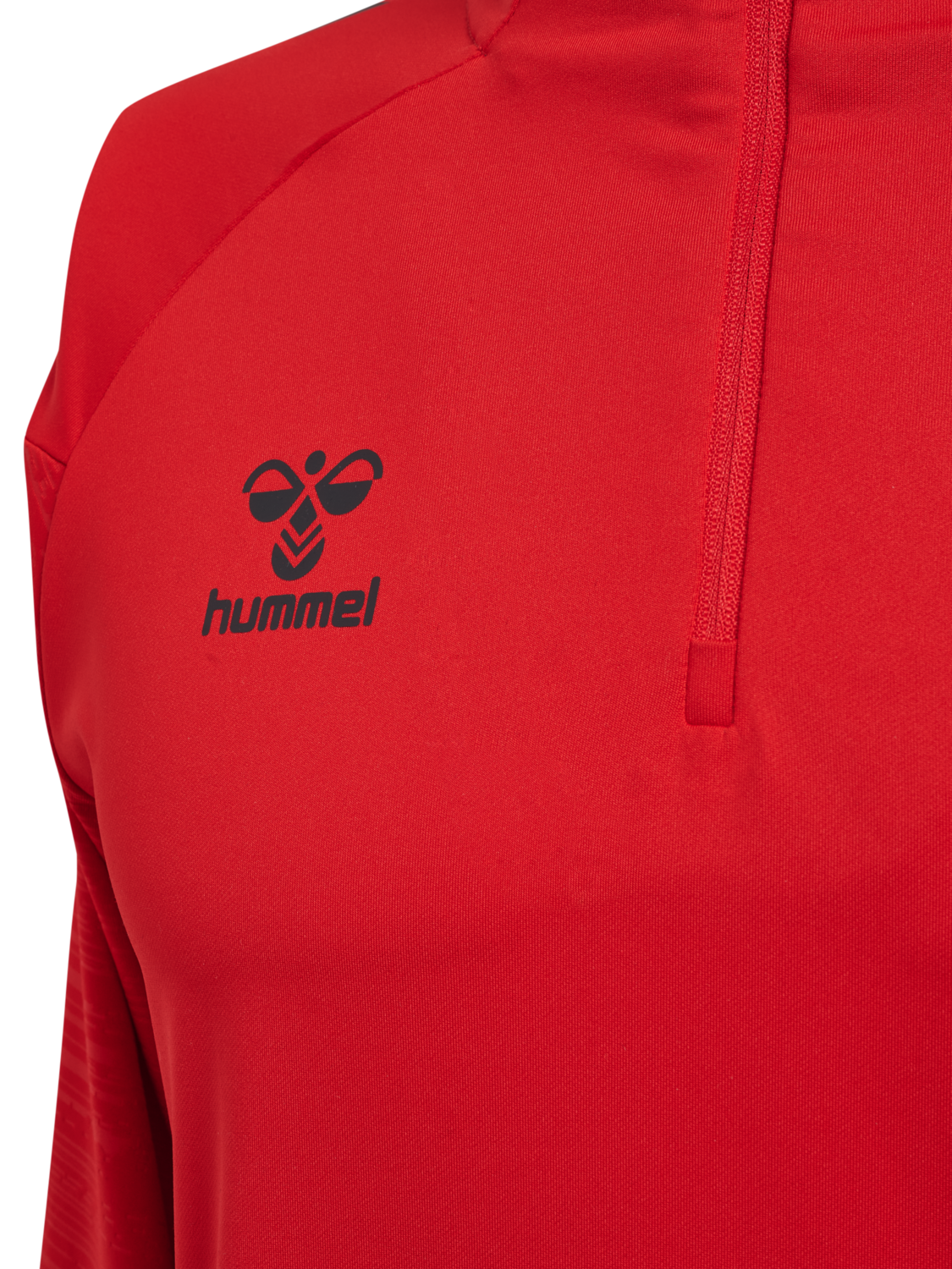 hmlPRO TRAINING HALF ZIP, TRUE RED, packshot