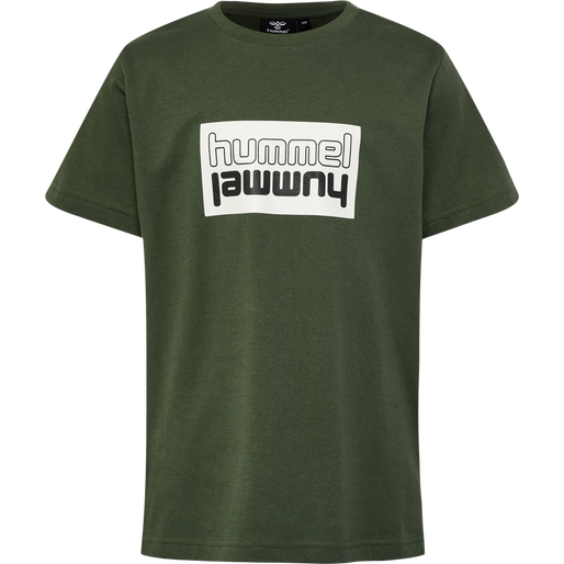 hmlDUO T-SHIRT 2-PACK, BLACK/THYME, packshot