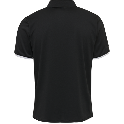 hmlAUTHENTIC FUNCTIONAL POLO, BLACK/WHITE, packshot