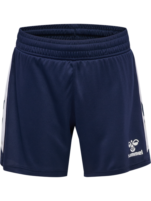hmlMATCH SHORTS KIDS, MARINE/WHITE, packshot