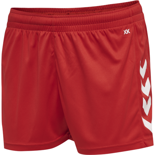 hmlCORE XK POLY SHORTS WOMAN, TRUE RED, packshot