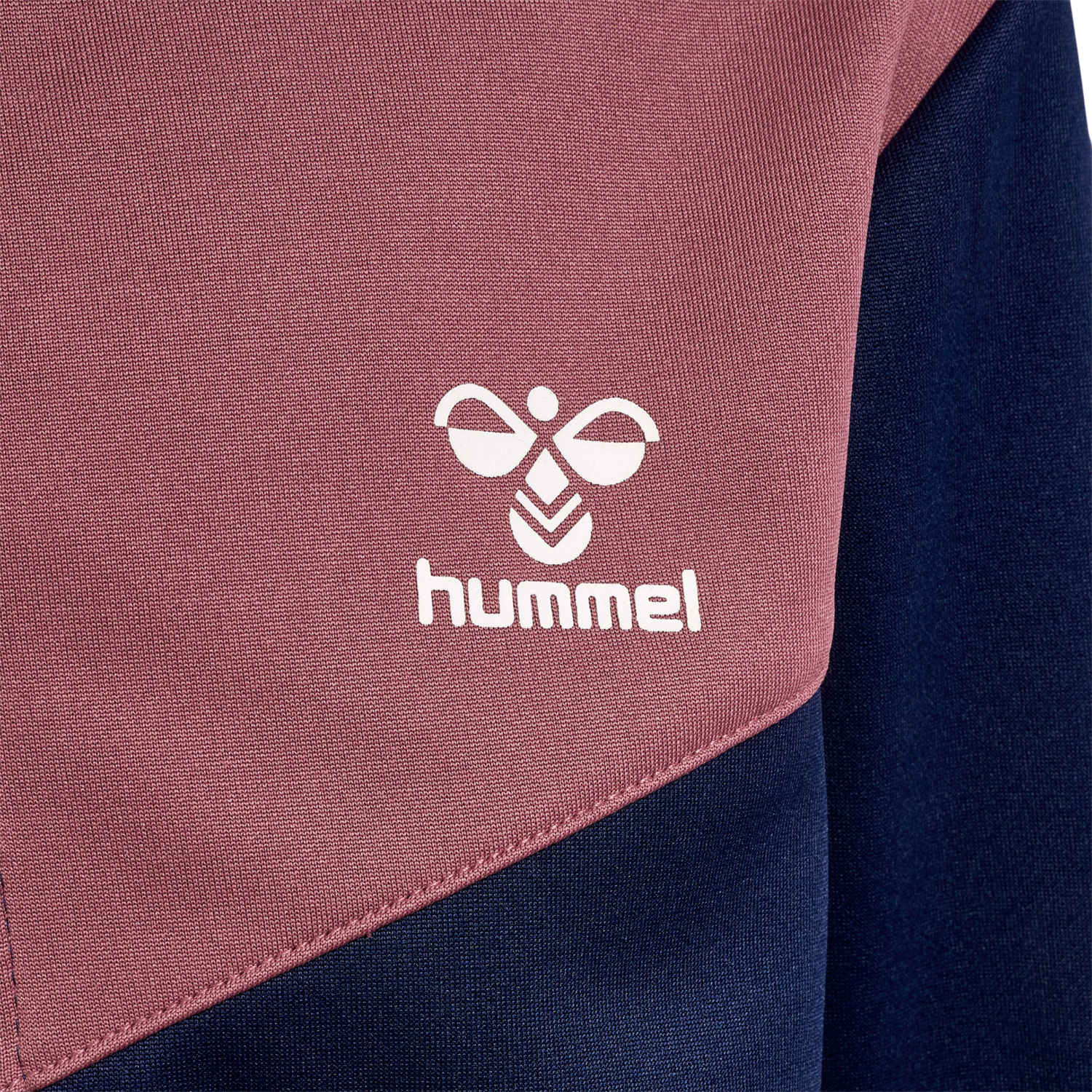 hmlMOLIN ZIP JACKET, BLACK IRIS/WISTFUL MAUVE, packshot