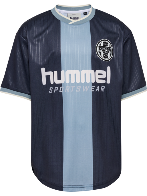 hmlJR LOOSE BALL  JERSEY S/S SET, PARISIAN NIGHT, packshot