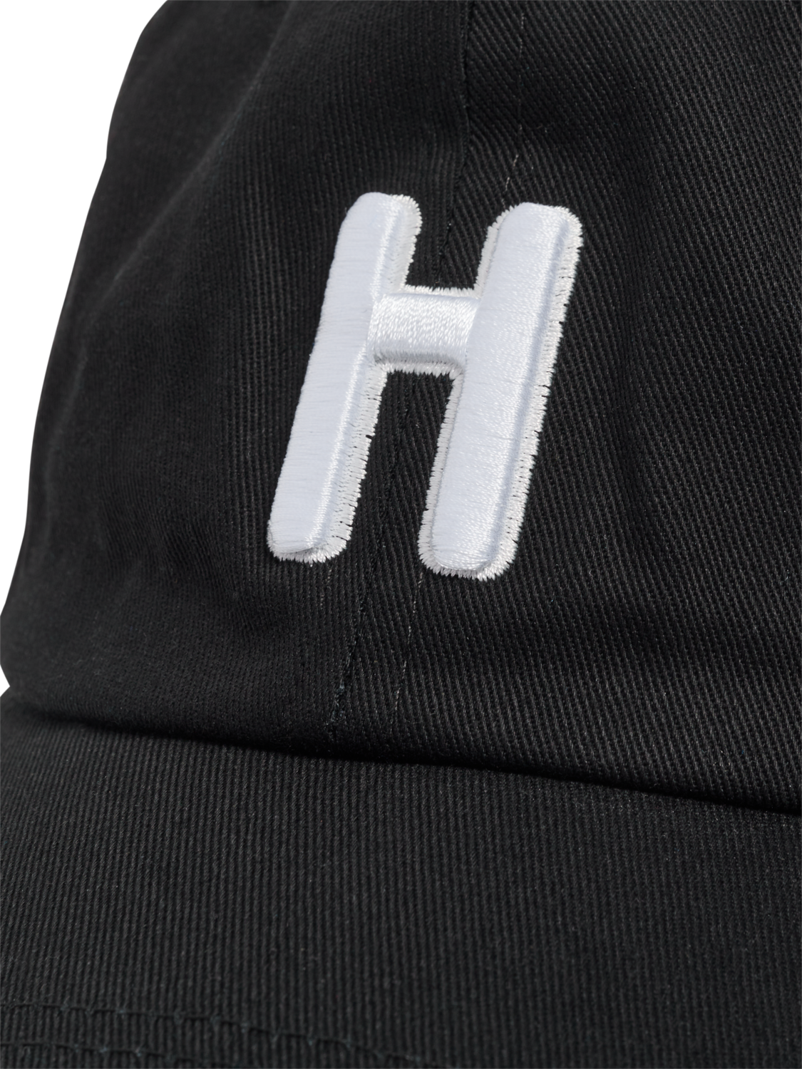 hmlBASEBALL CAP H EMBROIDERY, BLACK, packshot
