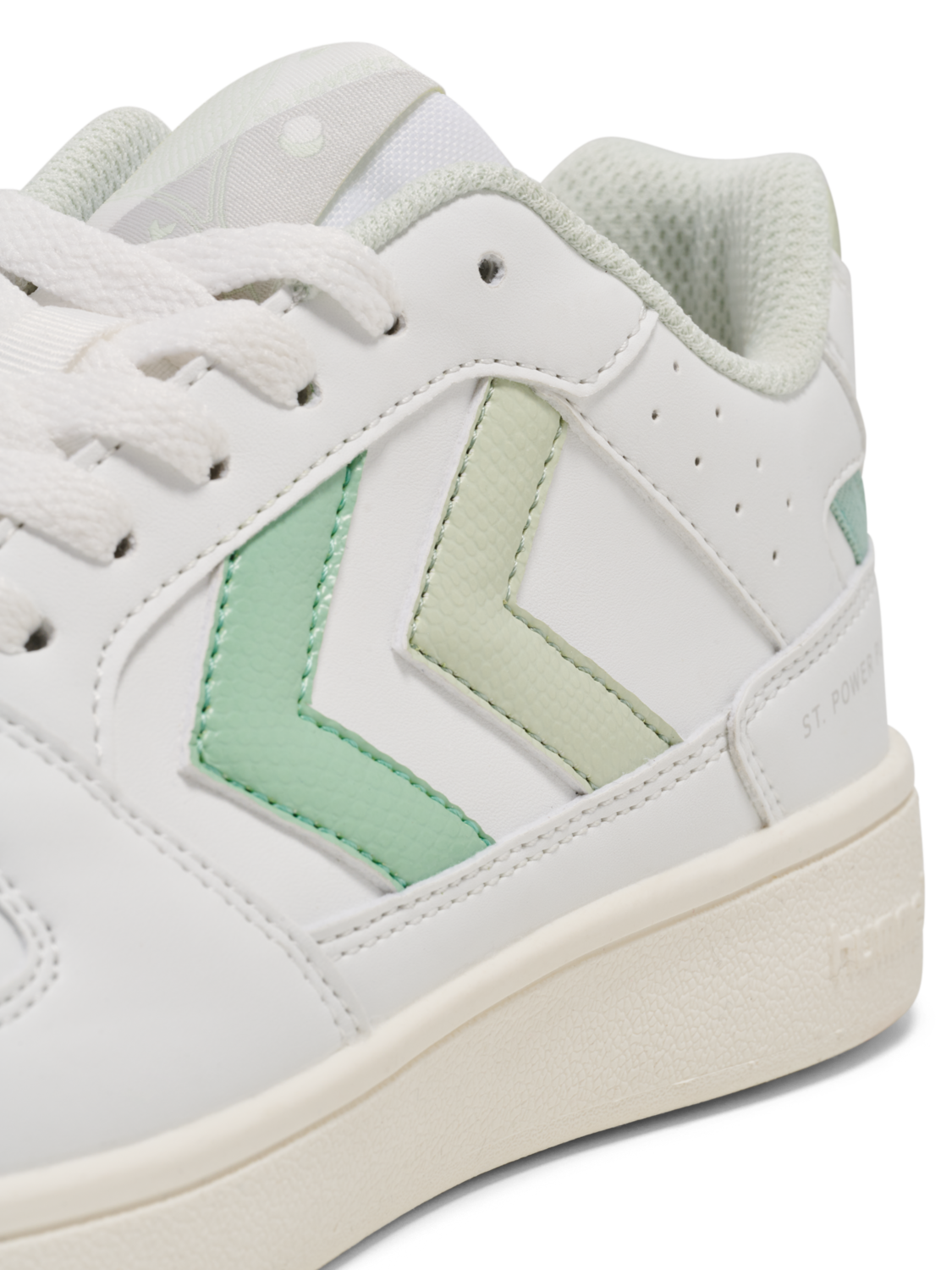 ST. POWER PLAY WMNS LZD, BRIGHT WHITE/MISTY JADE, packshot