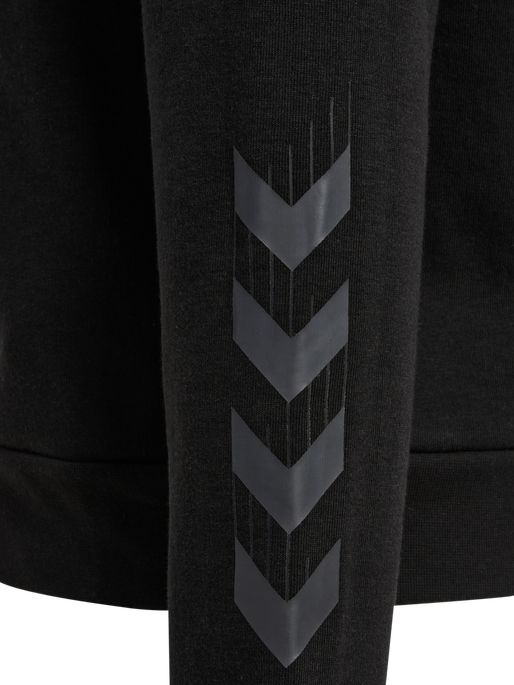 hmlTRAVEL SWEAT HOODIE WOMAN, BLACK, packshot