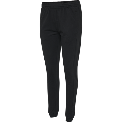 hmlGO COTTON PANT WOMAN, BLACK, packshot