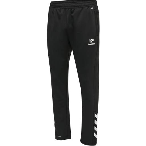 hmlCORE XK POLY PANTS, BLACK/BLACK, packshot