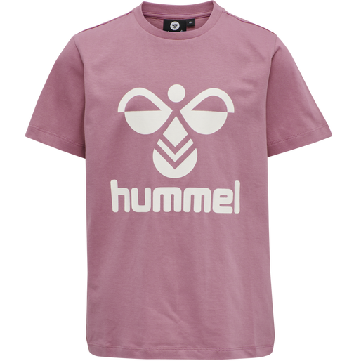 hmlTRES T-SHIRT S/S, HEATHER ROSE, packshot