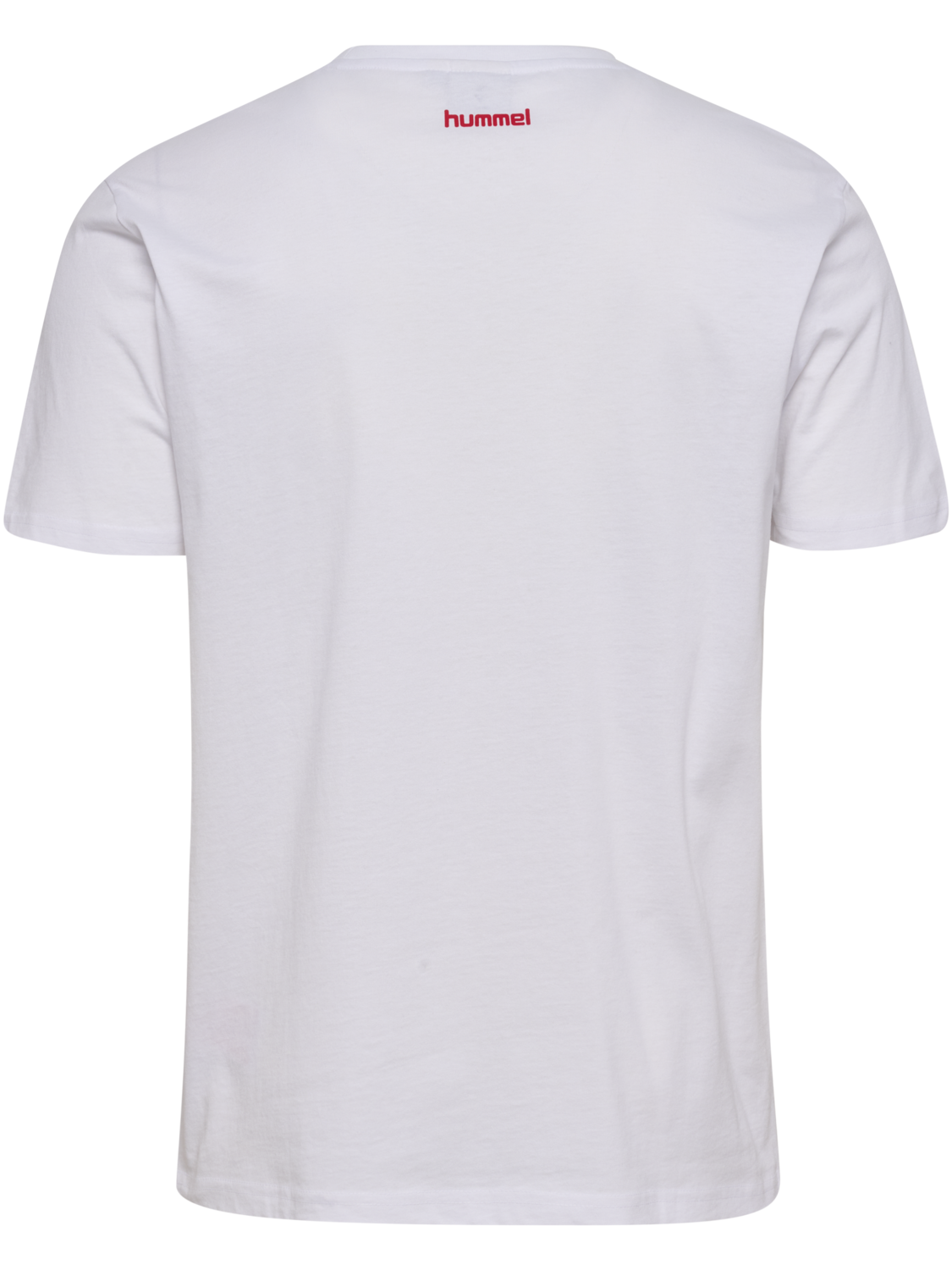 hmlPULSE GRAPHIC T-SHIRT S/S, WHITE/TANGO RED, packshot