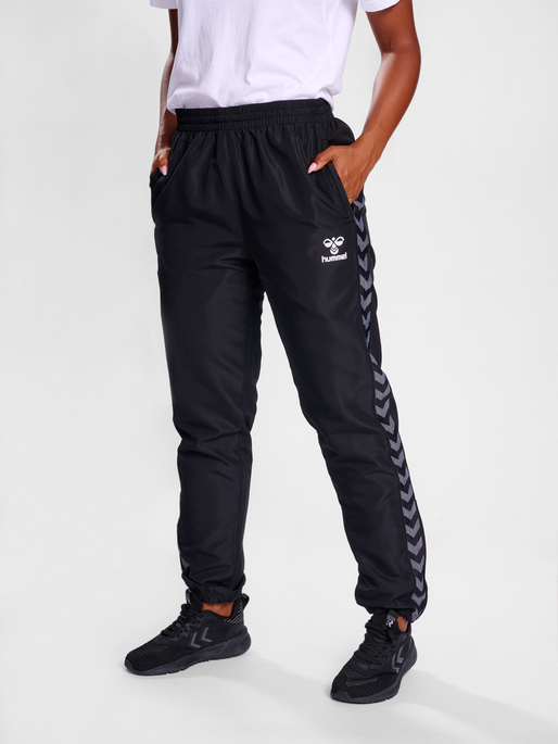 hmlAUTHENTIC PL PANTS WOMAN, BLACK, model