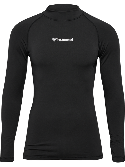 hmlBL WINTER PERFORMANCE TEE L/S, BLACK hmlBL WINTER PERFORMANCE TEE L/S, BLACK, packshot