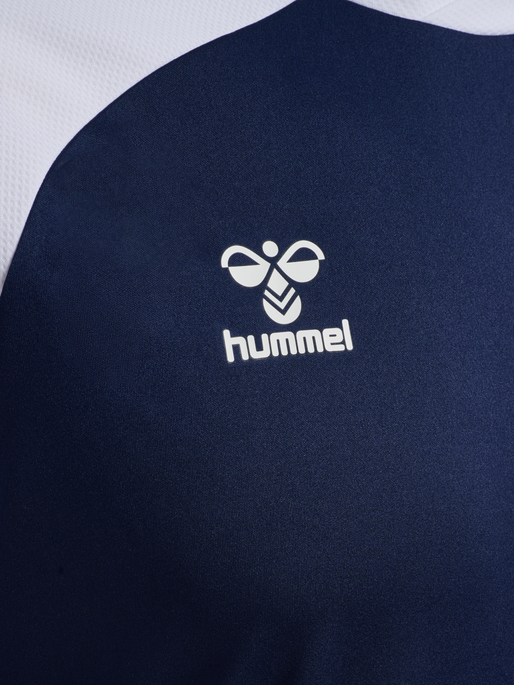 hmlMATCH LEAGUE JERSEY S/S, MARINE/WHITE, packshot