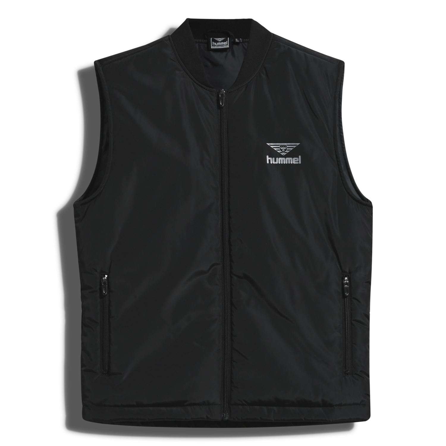 hmlHIVE COLIN PADDED VEST, BLACK, packshot