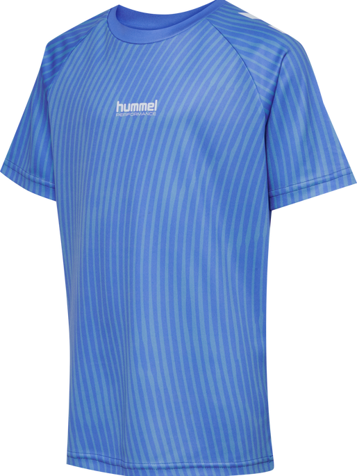 hmlJR GOAL AOP T-SHIRT S/S, LICHEN BLUE hmlJR GOAL AOP T-SHIRT S/S, LICHEN BLUE, packshot